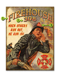 Firehouse Metal 17x23