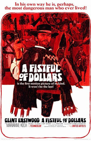 Fistful of Dollars  a Movie Poster Print