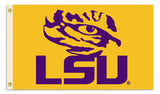 LSU Tigers Flag 3x5 Tiger Eye   Special Order
