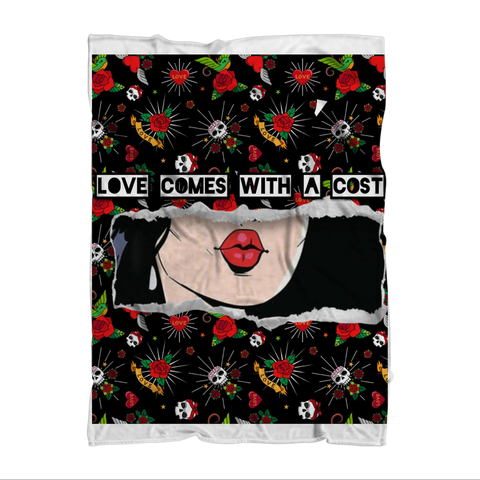 Love Cost Sublimation Throw Blanket