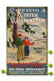 Winter Wonderland Wood Sign 23x39