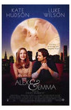 Alex and Emma Movie Poster Print