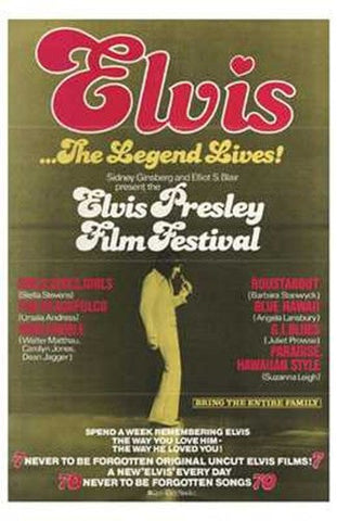 Elvis Presley Film Festival Movie Poster Print