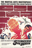 5 Fingers of Death Movie Poster Print