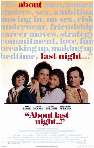 About Last Night Movie Poster Print