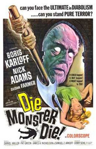 Die  Monster  Die! Movie Poster Print