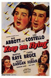 Abbott and Costello, Keep 'Em Flying, c.1941 Movie Poster Print