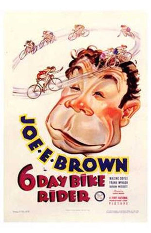 6 Day Bike Rider Movie Poster Print