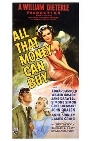 All That Money Can Buy Movie Poster Print