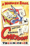 A Warner Brother's Cartoon Movie Poster Print