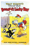 Donald's Lucky Day Movie Poster Print