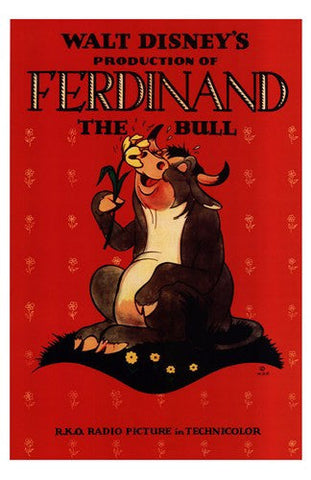 Ferdinand the Bull Movie Poster Print