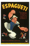 Espagueti Movie Poster Print