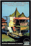 Across Manchuria to Korea Movie Poster Print