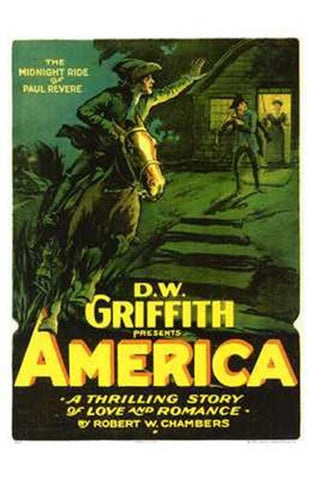America Movie Poster Print