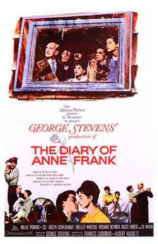 Diary of Anne Frank Movie Poster Print