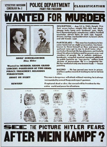 After Mein Kampf Movie Poster Print