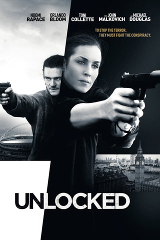 Unlocked Style E Movie Poster 27 x 40 inch