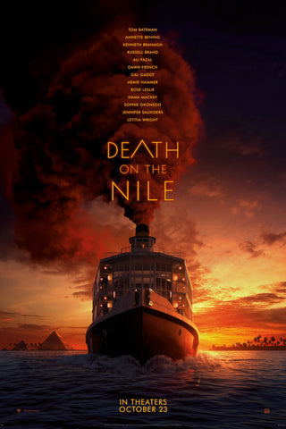 Death on the Nile Style E Movie Poster 11 x 17 inch