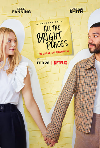 All the Bright Places Style A Movie Poster 11 x 17 inch