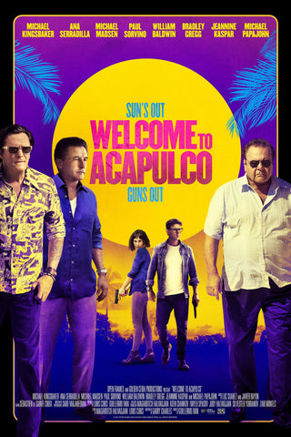 Welcome to Acapulco Style B Movie Poster 11 x 17 inch