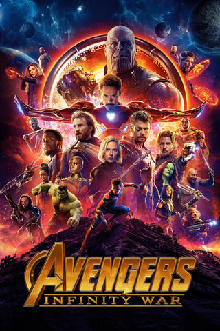 Avengers: Infinity War Style B Movie Poster 27 x 40 inch