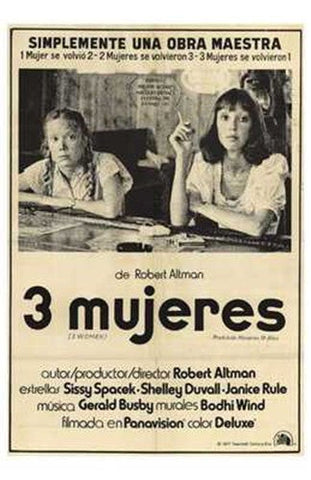 3 Women Movie Poster Print