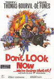 Don't Look Now We're Being Shot At Movie Poster Print