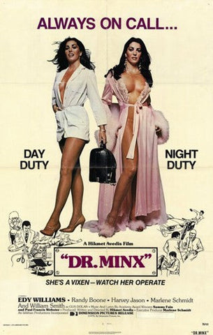 Dr Minx Movie Poster Print