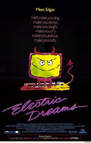Electric Dreams Movie Poster Print