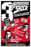 3 Superstars of Shock Movie Poster Print