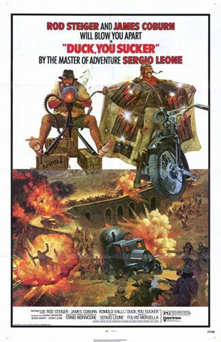 Fistful of Dynamite Aka Duck You  Sucker Movie Poster Print