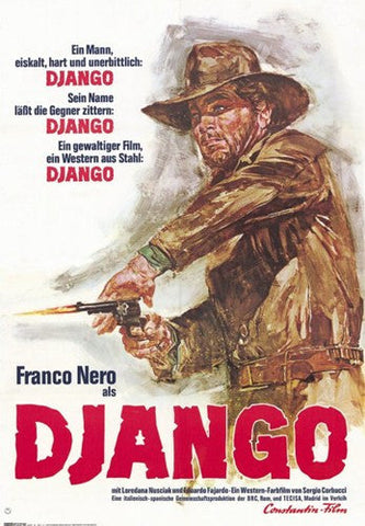 Django Movie Poster Print