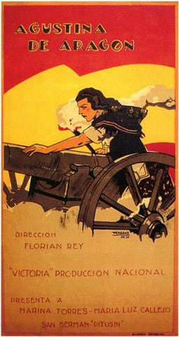 Agustina De Aragon Movie Poster Print