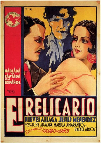 El Relicario Movie Poster Print