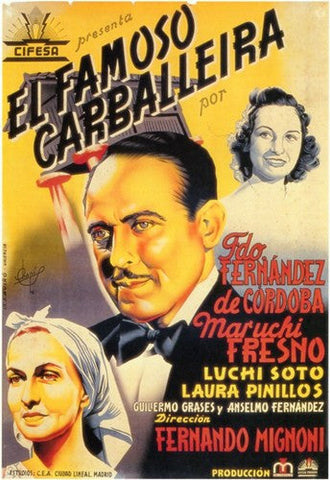 El Famoso Carballeira Movie Poster Print