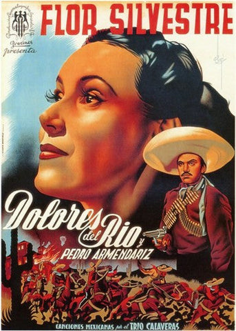 Flor Silvestre Movie Poster Print