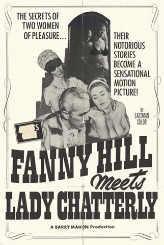 Fanny Hill Meets Lady Chatterly Movie Poster Print