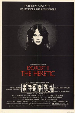 Exorcist 2 Heretic Movie Poster Print