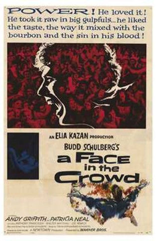 A Face in the Crowd Movie Poster Print
