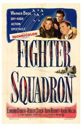 Fighter Squadron Movie Poster Print