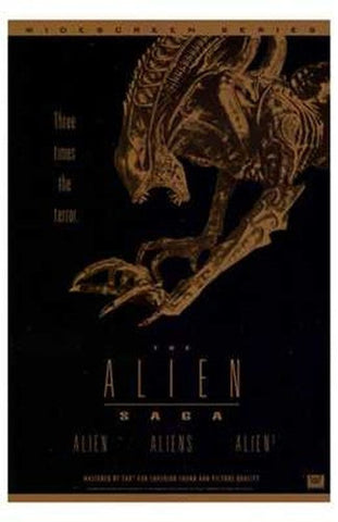 Alien Saga  the (Video Poster) Movie Poster Print
