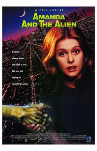 Amanda and the Alien Movie Poster Print