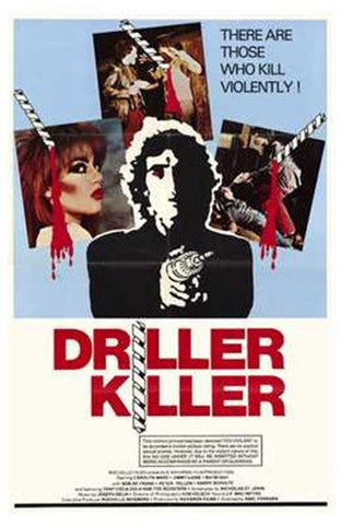 Driller Killer Movie Poster Print