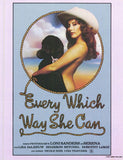 Every Which Way She Can, c.1981 Movie Poster Print