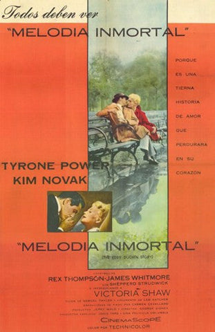 Eddy Duchin Story Movie Poster Print