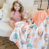 Honey Lemonade - Premium Baby & Toddler Minky Blanket