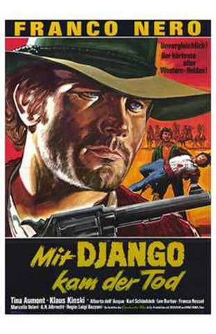 Django  His Pride and Vengeance Movie Poster Print