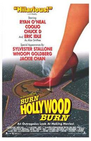 an Alan Smithee Film: Burn  Hollywood  B Movie Poster Print