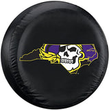 East Carolina Pirates Tire Cover Standard Size Alternate CO